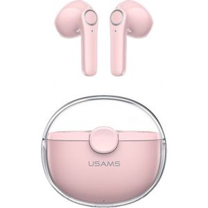 USAMS BU12 - Wireless Earbuds - Draadloze Oordopjes Met Bluetooth - BU series - Roze