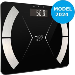 Slimme Personenweegschaal met Volledig Lichaamsanalyse en Vetpercentage - Digitale Weegschaal - Beste Koop