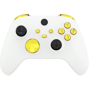 Clever Gaming Clever Xbox Draadloze Controller  – Wit Gold Custom