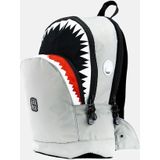 Pick & Pack Shark Shape Backpack M / Grey