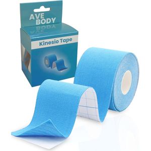 AVE Sporttape van 5cm x 5 Meter - Kinesiotape – Extra Sterk - Kinesiologietape - Kinesio
