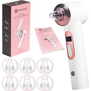 Knikker Blackhead Remover Vacuum - Mee Eter Verwijderaar - Wit
