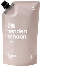 ZO - Handen Schoon - Navulzak Handzeep - Kokos - 5 Navullingen