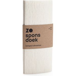 ZO Sponsdoek Biologisch Afbreekbaar Naturel 2 stuks