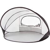 Deryan Luxe Pop Up Strandtent XXL - Anti-UV 50+ - Zilver