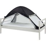 DERYAN Bedtent Pop-Up - Zwart - Mesh - Verduisterend