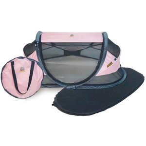 Deryan Baby Luxe Campingbedje – Inclusief zelfopblaasbare matras - Rose