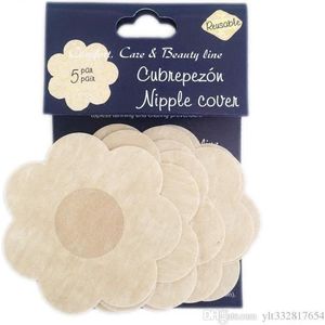 Tepelstickers – 5 paar - Bloemvorm – Nipple Covers – Tepelplakkers – Tepelbedekkers