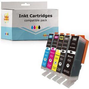 Huismerk Canon PGi-580 XXL - CLi-581 XXL Multipack - 5 cartridges