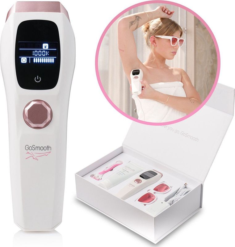 GoSmooth IPL Laser Ontharingsapparaat Pro - IPL Laser Ontharing - 10 Standen