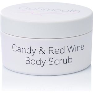 GoSmooth Candy & Red Wine Body Scrub - Parabeen en SLS vrij - 200 ml