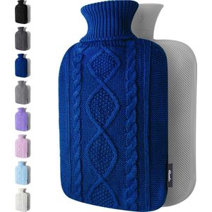 Qomfor - Warmwaterkruik - 1,8 Liter - Gebreide Hoes - Zacht