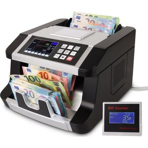 Agellic Geldzählmaschine Scheine & Geldscheinprüfer | 4-fache Agellic Geldzählmaschine Scheine & Geldscheinprüfer | 4-fache