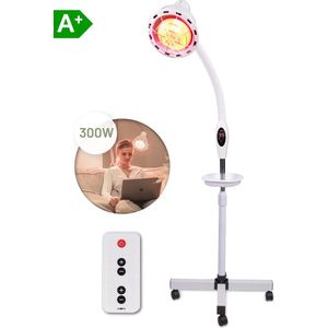 Liroma - Infraroodlamp - 300W - Hoogte Verstelbaar - Timer - Infraroodtherapie