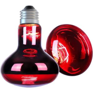 LIROMA® Infrarood lamp - 300W - Infraroodstraler - Lichttherapie - Warmtelamp - Infrarode lamp