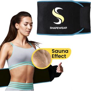 Shapewear® zweetband voor de buik - waist trainer – Buikband afvallen – Afslankband buik - Waist shaper man/vrouw - Inclusief E-book met 8 Afval tips