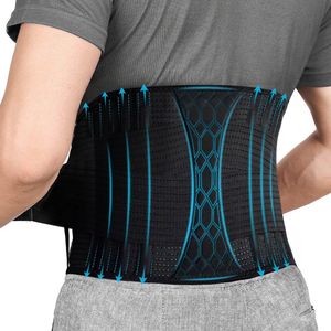 Rugbrace - Zwart - Neopreen - Medische Ondersteuning