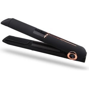 Stijltang – Vakantie stijltang - Luxe Styling - Stijltangen - Klein - Stijlborstel - Mini Stijltang – Heat Protection –Haarstijler - Voor Hoofdhaar – Alle Haarsoorten – Oplaadbaar - Luxe – Zwart - - Cadeau