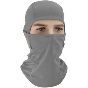 Motorfiets Helmmuts Bivakmuts Gezichtsmasker Balaclava Kleur Grijs