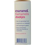 Curanol - Hamamelis Doekjes - 25st - Natuurlijke Ingrediënten - Biologisch Afbreekbaar