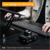 R2B Luxe Laptop Standaard Opvouwbaar - Model Den Bosch - 10 t/m 17 inch - Zwart