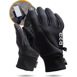 R2B® Touchscreen Handschoenen Winter - Maat XL - (Spat) Waterdichte Handschoenen Heren - Handschoenen Dames - Scooter/Fiets - Model Gent