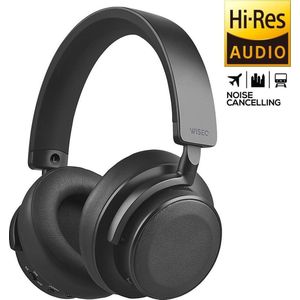 WiseQ ANC Draadloze Koptelefoon 98% Active Noise Cancelling - Bluetooth 5.0 - AptX - 30 Uur Batterij - ANCX100