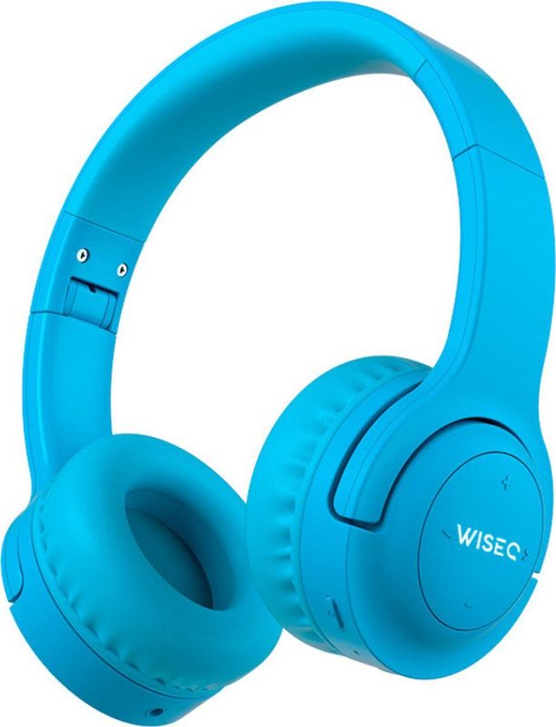 WiseQ HERO Draadloze Kinderkoptelefoon - 38 uur batterij - Bluetooth 5.0 - Volumebegrenzing - Blauw