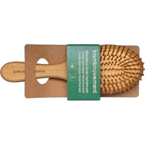 Bamboe Haarborstel - Ovaal - The Bamboovement