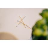 Bamboovement - Bamboe Wattenstaafjes - 100 Stuks - Duurzaam en Milieuvriendelijk