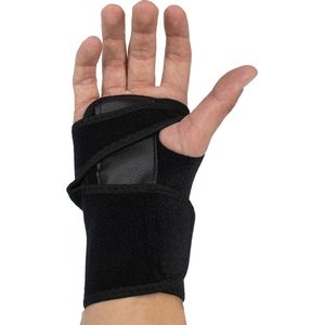 Faas Polsbrace Rechts - Universele Polssteun  Carpaal Tunnel Syndroom - Polsbeschermers - Zwart