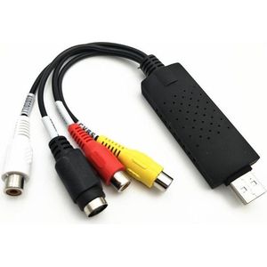 WiseGoods - Premium Video Capture Grabber USB 2.0 - Audio + Video Grabber - Video Capture Board