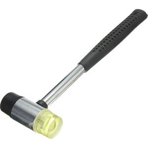 WiseGoods Mini Rubber Hamer Zacht - Kunststof Nylon Hamer - Beglazing / Venster - Houtbewerking Gereedschap Tool - Klussen - 26 mm