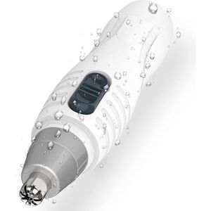 Luxe Neushaartrimmer - Trimmer - Neushaar - Neustrimmers - Neus - Oor - Haar - Haren - Haarverwijderaar - RVS - Wit