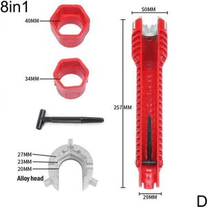 Premium Wastafel Wrench - Sanitair Gereedschap - Verstelbare Tang - Badkamer - Klussen - Gootsteen - Reparatie Tool