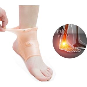 WiseGoods Luxe Magnetische Enkelband - Enkelbrace - Enkelbandje - Brace - Enkelbandage - Ankle Strap - Siliconen & Magneten