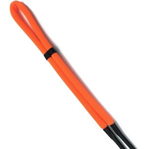 WiseGoods Luxe Brillenkoord Drijvend - Brillenketting - Brillen Koord - Kettingen Bril - Accessoires Zonnebril - Sieraad - Oranje