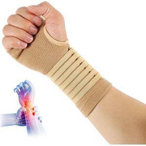 WiseGoods Luxe Reuma Pols Bandage - Handschoenen - Handschoen Pijn Verlichting - Compressie Brace - Hand Bangages - Polsbrace