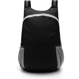 Opvouwbaar Rugzak - Lichtgewicht Rugzak - Backpack - Waterdicht - 18 liter - Zwart