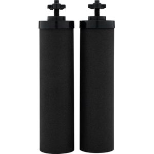 Water.eco® | Set 2 stuks | Koolstof/ Gravity Waterfilter | ca. 22.000 Liter | o.a. voor Berkey waterfilters