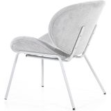 By-Boo Fauteuil Ace Grijs - Stof