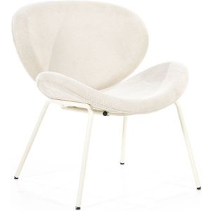 By-Boo Fauteuil Ace Beige - Stof
