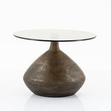 Furnilux Side table bond - 50 x 50 x 11 cm / 41 x 41 x 27