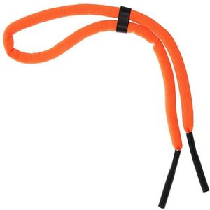 Fako Bijoux® - Drijvend Brillenkoord - Watersport - Suppen - Surfen - Zwemmen - 66cm - 10mm - Oranje