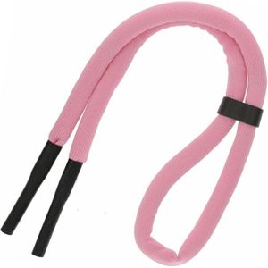 Fako Bijoux® - Drijvend Brillenkoord - Watersport - Suppen - Surfen - Zwemmen - 66cm - 10mm - Roze