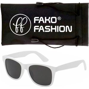 Fako Fashion® - Kinder Zonnebril Classic - Jongens Zonnebril - Meisjes Zonnebril - Wit