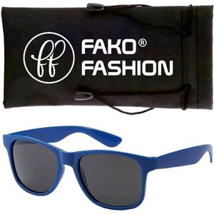 Fako Fashion® - Kinder Zonnebril Classic - Jongens Zonnebril - Meisjes Zonnebril - Blauw