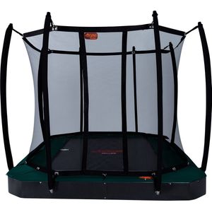 Avyna Trampoline FlatLevel 305x225 (223) met net | Groen