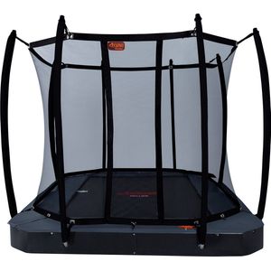 Avyna Trampoline FlatLevel 305x225 (223) met net | Grijs