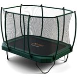 Avyna Veiligheidsnet gebogen palen tbv trampoline 352 - L520 x B305 - Groen